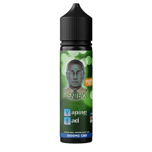 Orange County CBD Vaping Bad 50ml Menthol Premier CBD